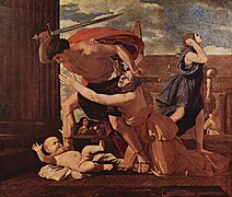 Poussin, La matanza de los inocentes