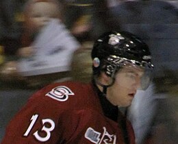 Description de l'image Peter Holland of Guelph Storm.jpg.