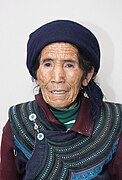 Yi woman in traditional dress