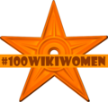 Voor het schrijven van o.a. het artikel Noémi Girardet tijdens de #100wikiwomen challenge 2021-2022