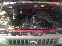 1.8 L 7K engine in the 1995 Kijang