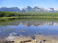 Bierstadt Lake and Rockies