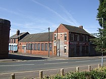 De oude fabriek aan Retreat Street in 2009