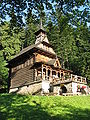 Capilla Jaszczurówka, Podhale, Polonia, en estilo Zakopane