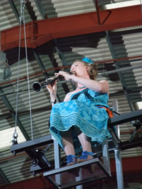 Clarinet solo (Vicky Wright) in Orchester-Finalisten