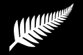 "Silver Fern" (Black & White) by Kyle Lockwood (2015)