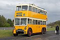 Trolejbus nr 501 w muzeum w Beamish, 2012