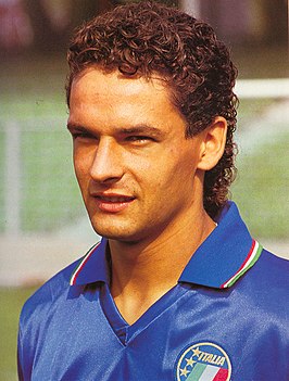 Roberto Baggio in 1990.