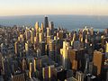 Image 22Downtown Chicago and Lake Michigan (view from the Willis Tower). Photo credit: Adrian104 (from Portal:Illinois/Selected picture)