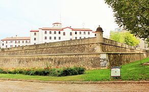 Esquina sur-occidental del baluarte