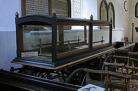 Hand-drawn hearse