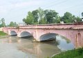 Brug over het Gangeskanaal bij Roorkee