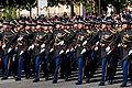 Cadetes Escuela de Oficiales de Gendarmerie Nationale, Día de la Bastilla 2008.