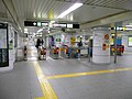 Ticket gate of subway station