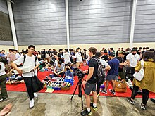 Sneakercon SEA/Singapore 2023 open marketplace.