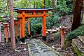 Torii multzoa Inarin, Japonia.