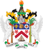 Coat of arms of Saint Kitts and Nevis (en)