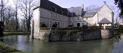 Une vue sur la cour intérieure.