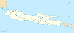 Gresik Regency is located in Java