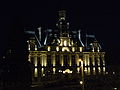 Hôtel de ville de Limoges de nuit (22 février 2008)