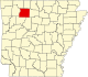 State map highlighting Newton County