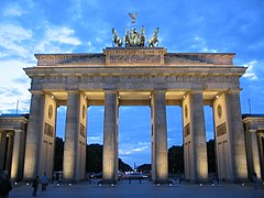 Porta de Brandeburgo en Berlín, de Carl Gotthard Langhans (1791)