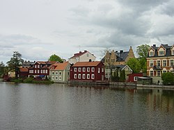 sông Eskilstuna và Gamla Stan (Phổ Cổ)