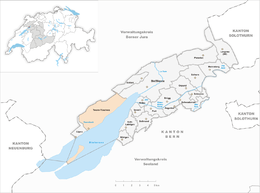 Twann-Tüscherz – Mappa