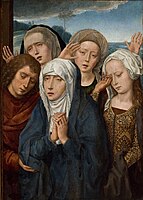 The Mourning Virgin with Saint John and the Pious Women from Galilee, c. 1485-90, São Paulo Museum of Art