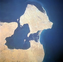 Satellietbeeld van Djerba