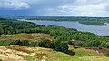 The view from Himmelbjerget to Julsø.