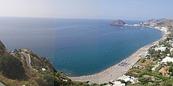 Barano strandja (Spiaggia dei Maronti)