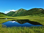 天狗の庭からの火打山