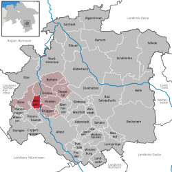 Banteln – Mappa