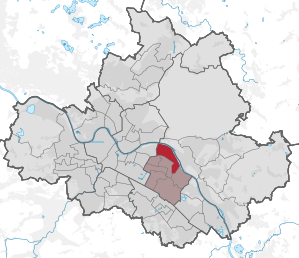 Lage des statistischen Stadtteils Blasewitz in Dresden