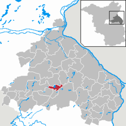 Buckow (Märkische Schweiz) – Mappa