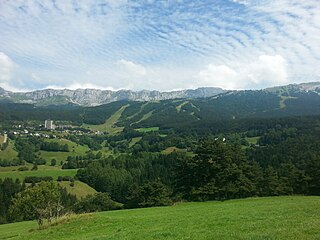 Le Balcon de Villard en 2014.