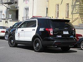 Ford Police Interceptor Utility van de LAPD