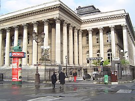 The former Paris Bourse