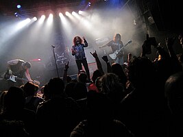 Pentagram performing in 2009