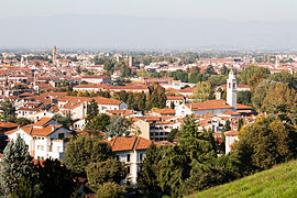 Panorama della città verso nord-est