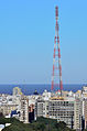 Antena de Canal 4, Montevideo, Uruguay.