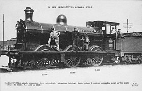 Type 32 sans surchauffe. Cet exemplaire livré en 1902 ne verra pas la fin de la Première Guerre mondiale.