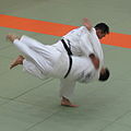 Image 16Harai goshi (払腰, sweeping hip), a koshi-waza (from Judo)