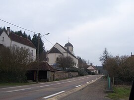 The church in Jouey