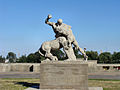 Monumento laŭ projekto de Ludwig Manzel