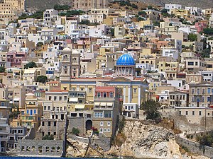 Ermoupoli, on Syros island, Cyclades