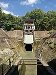 Östliches Eingangstor des Wushanling-Wasser­umleitungs­tunnels