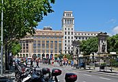 Banesto, Plaça de Catalunya, Barcelona 24. Mai 2013