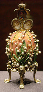 An Art Nouveau Fabergé egg[nb 3] (1898)